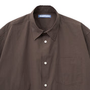 BOUTIQUE SHORT SLEEVE BOX SHIRT DARK BROWN（ブティックショートスリーブボックスシャツダークブラウン）｜ONLINE BOUTIQUE（オンラインブティック）