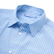 BOUTIQUE SHORT SLEEVE BOX SHIRT BLUE STRIPE（ブティックショートスリーブボックスシャツブルーストライプ）｜ONLINE BOUTIQUE（オンラインブティック）