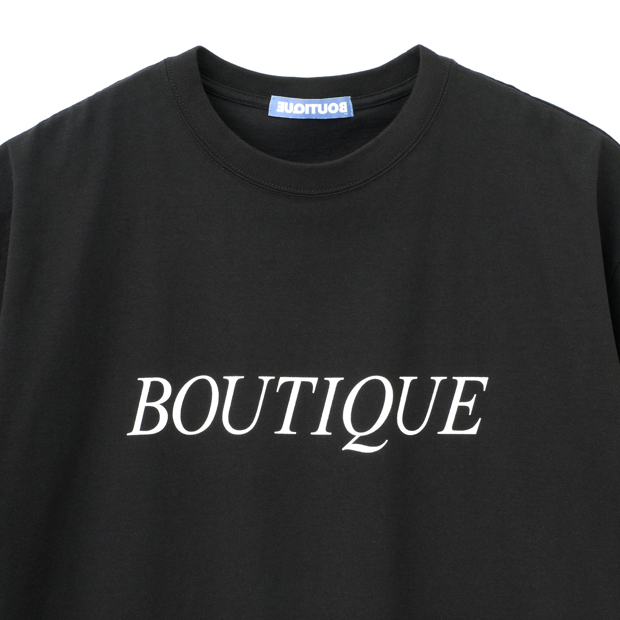 BOUTIQUE CLASSIC LOGO TEE BLACK（ブティッククラシックロゴTシャツブラック）｜ONLINE BOUTIQUE（オンラインブティック）