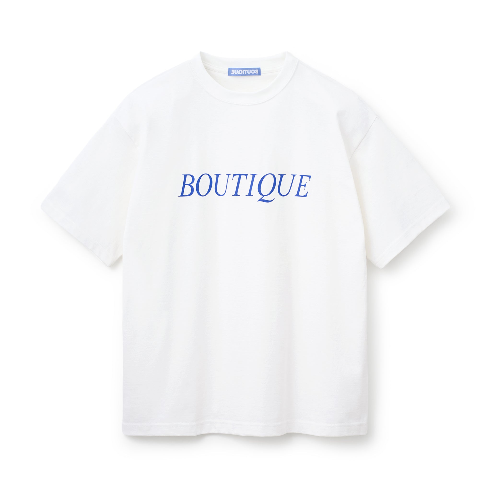 BOUTIQUE CLASSIC LOGO TEE WHITE（ブティッククラシックロゴTシャツホワイト）｜ONLINE BOUTIQUE（オンラインブティック）