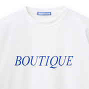 BOUTIQUE CLASSIC LOGO TEE WHITE（ブティッククラシックロゴTシャツホワイト）｜ONLINE BOUTIQUE（オンラインブティック）