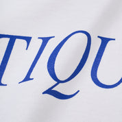 BOUTIQUE CLASSIC LOGO TEE WHITE（ブティッククラシックロゴTシャツホワイト）｜ONLINE BOUTIQUE（オンラインブティック）