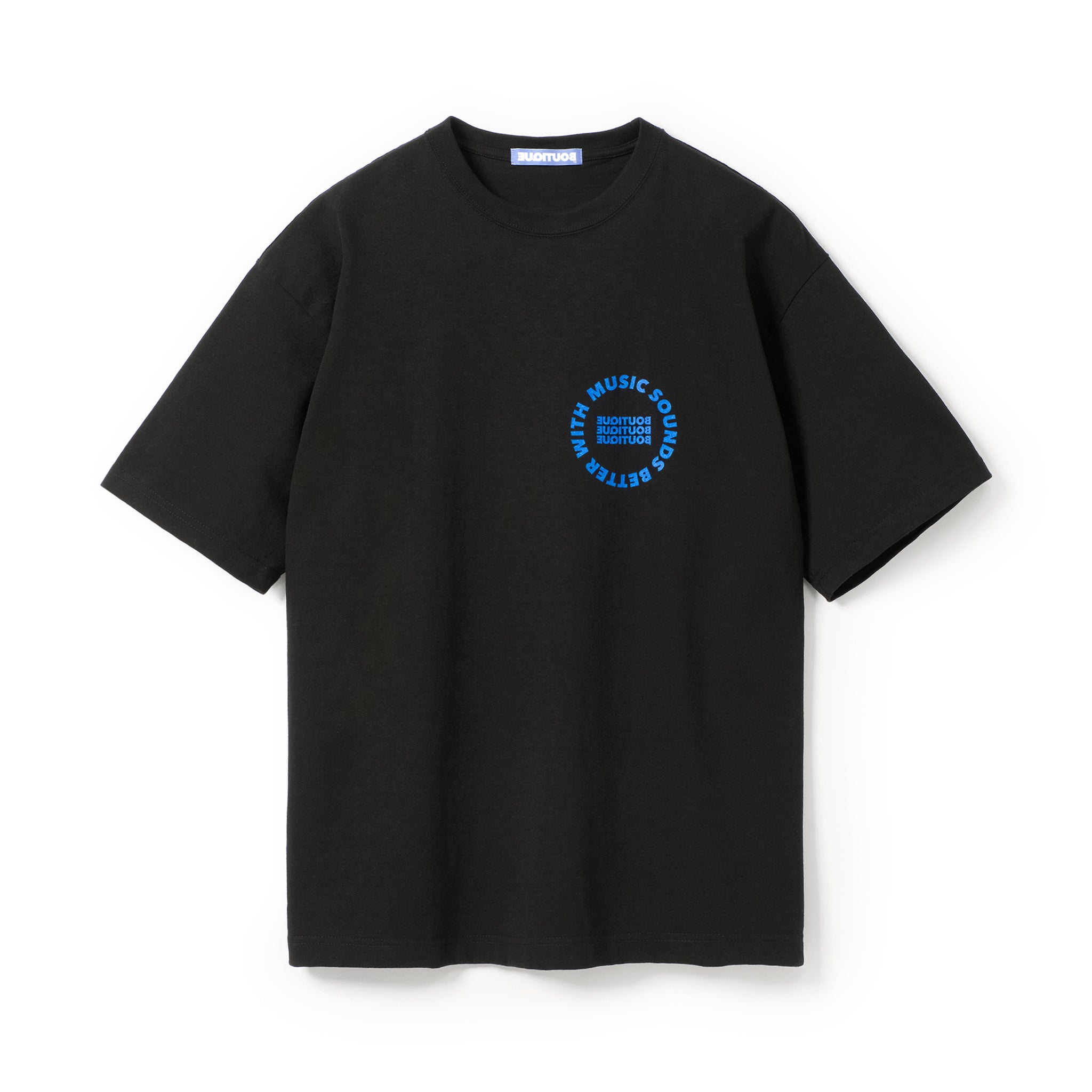 BOUTIQUE CASSETTE TAPE TEE BLACK（ブティックカセットテープTシャツブラック）｜ONLINE BOUTIQUE（オンラインブティック）