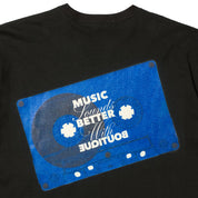 BOUTIQUE CASSETTE TAPE TEE BLACK（ブティックカセットテープTシャツブラック）｜ONLINE BOUTIQUE（オンラインブティック）