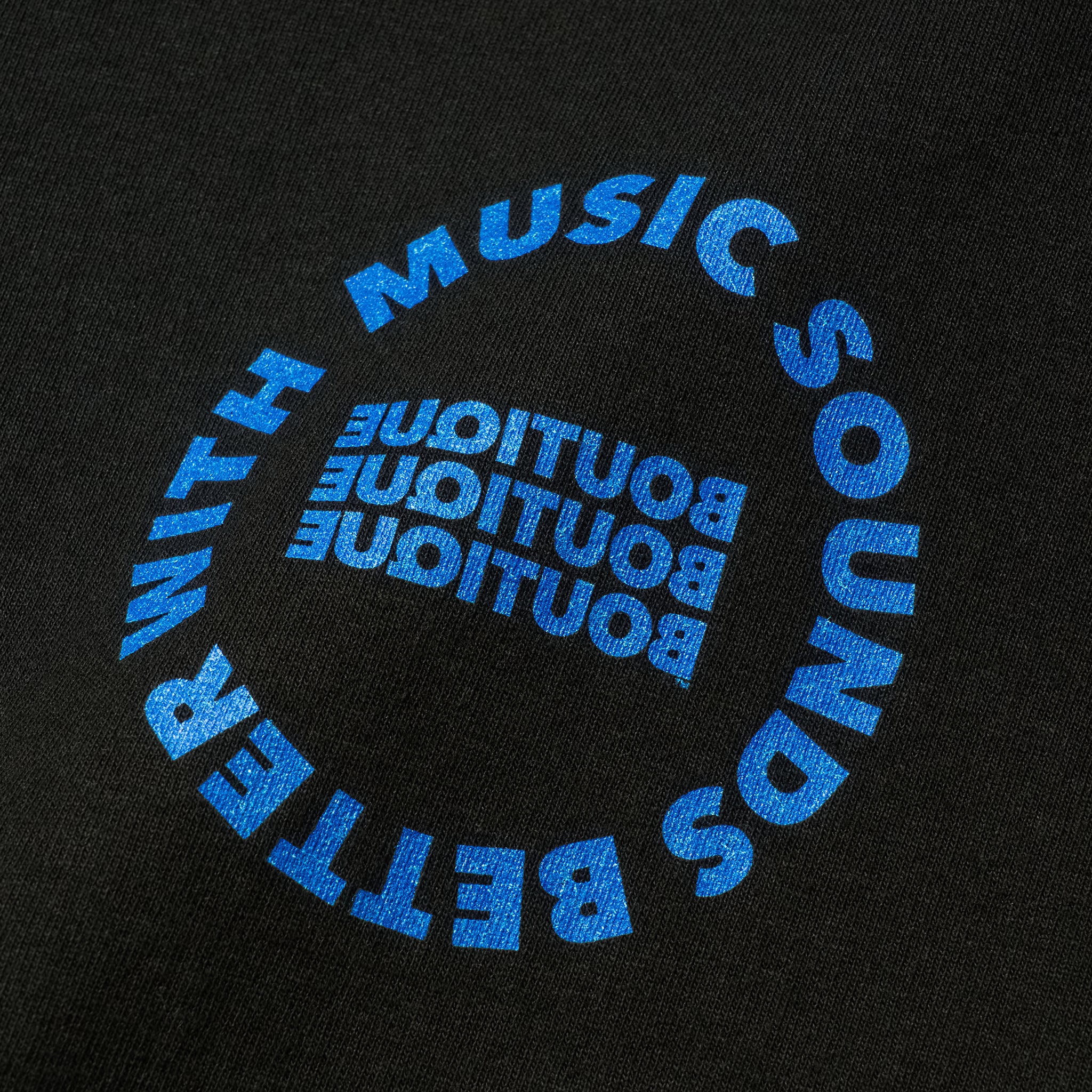 BOUTIQUE CASSETTE TAPE TEE BLACK（ブティックカセットテープTシャツブラック）｜ONLINE BOUTIQUE（オンラインブティック）