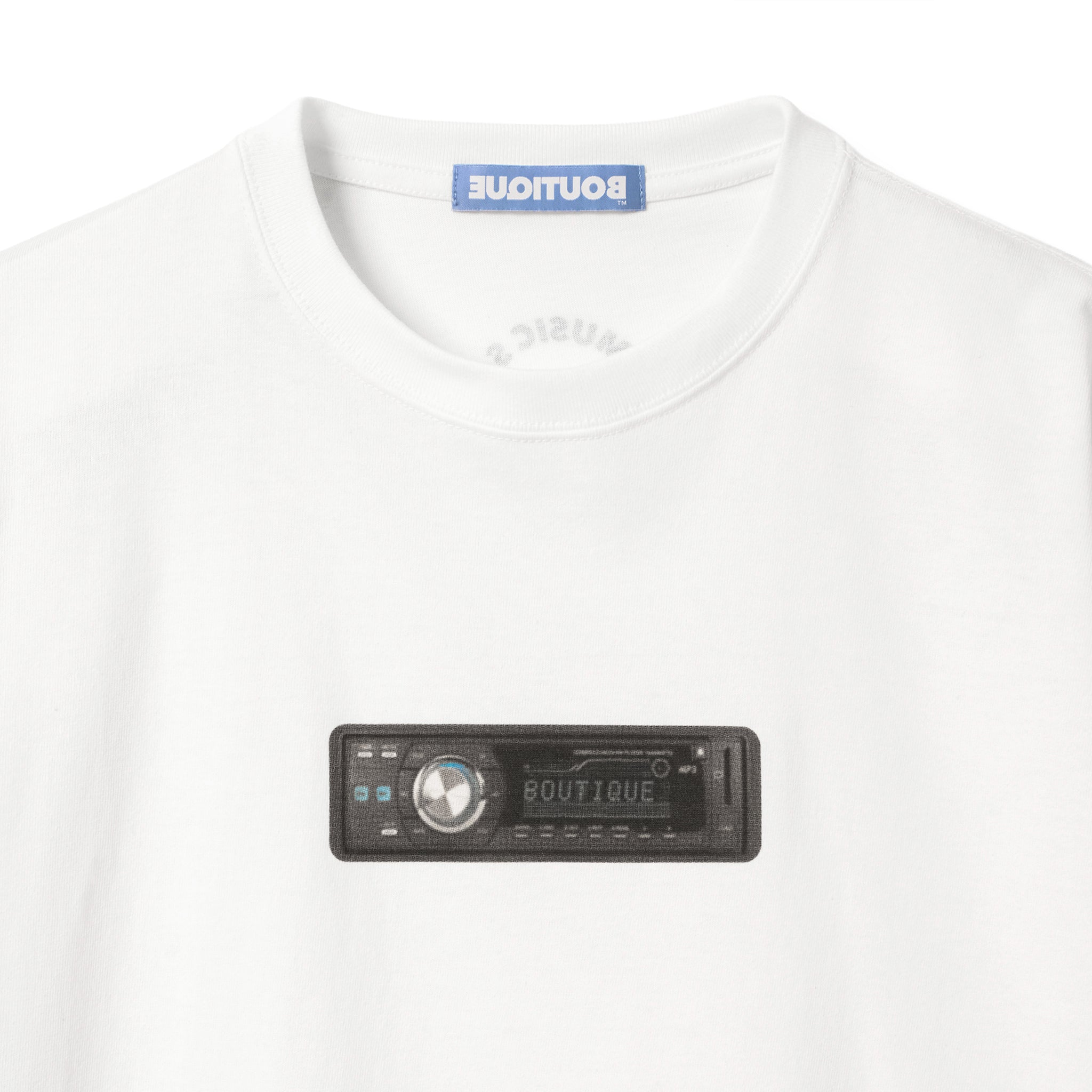 BOUTIQUE CAR AUDIO TEE WHITE