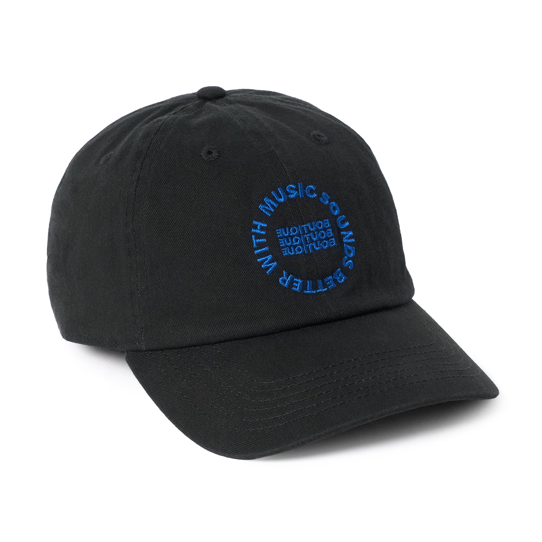 MUSIC SOUNDS BETTER WITH BOUTIQUE CAP BLACK（ミュージックサウンドベターウィズブティックキャップブラック）｜ONLINE BOUTIQUE（オンラインブティック）