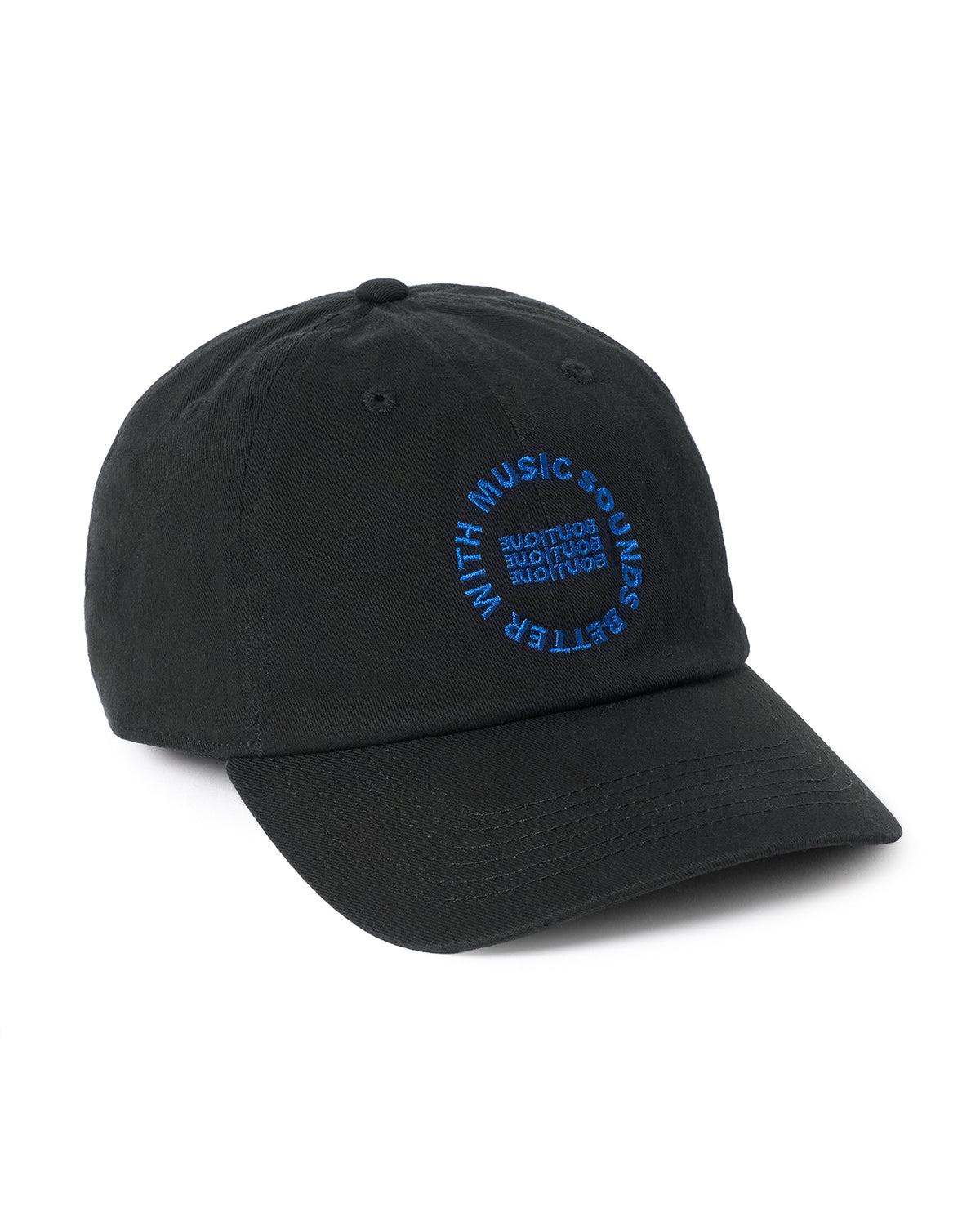 MUSIC SOUNDS BETTER WITH BOUTIQUE CAP BLACK（ミュージックサウンドベターウィズブティックキャップブラック）｜ONLINE BOUTIQUE（オンラインブティック）