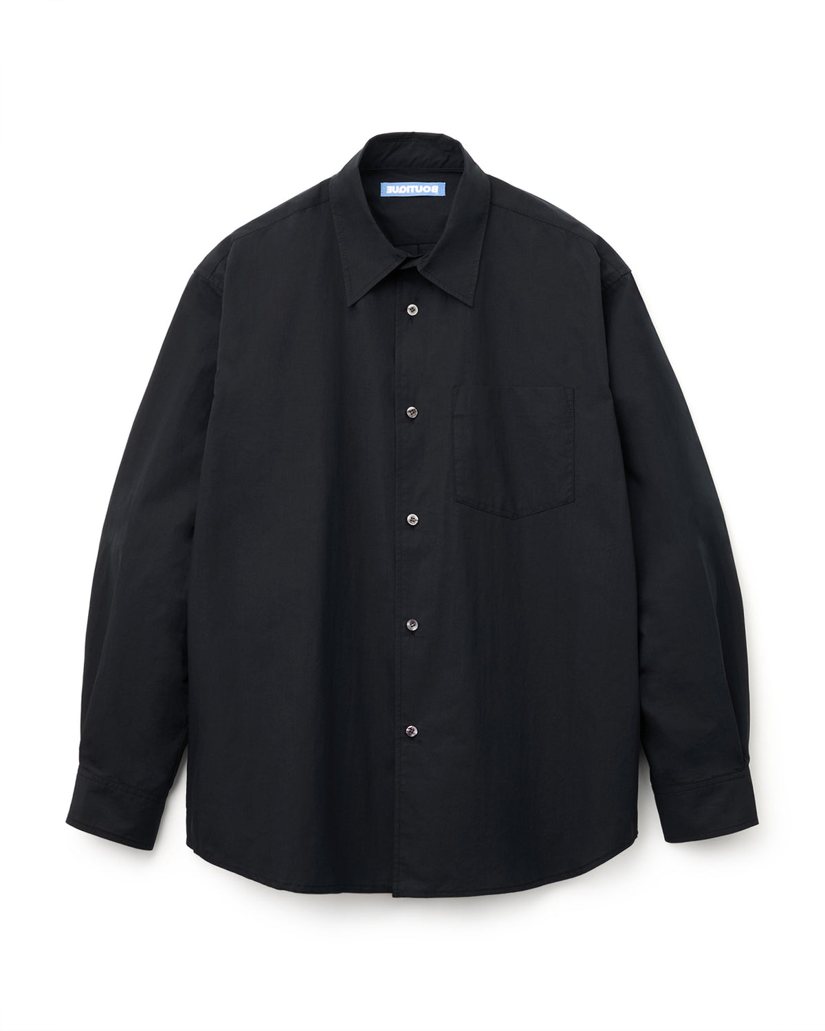 BOUTIQUE LONG SLEEVE BOX SHIRT BLACK（ブティックロングスリーブボックスシャツブラック）｜ONLINE BOUTIQUE（オンラインブティック）