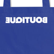 IT'S OUR ONLINE BOUTIQUE SHOPPING BAG WHITE & BLUE｜ONLINE BOUTIQUE（オンラインブティック）