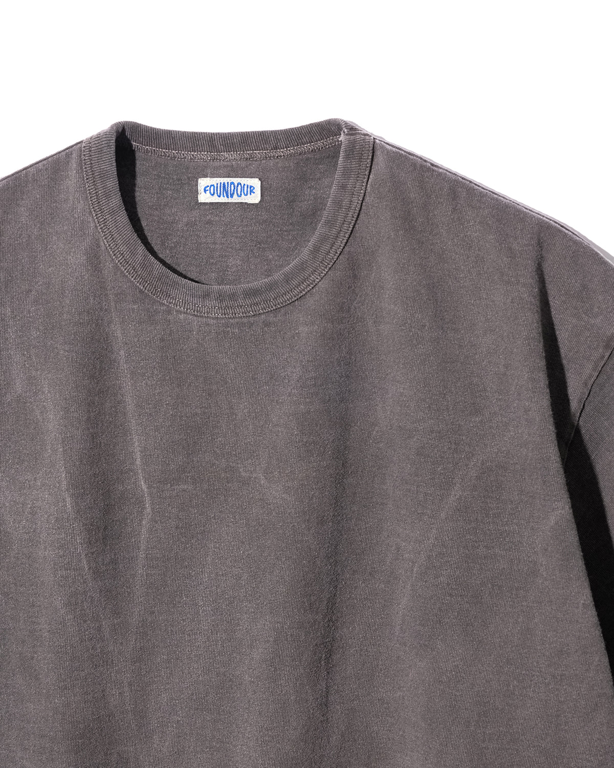 FOUNDOUR COTTON BD SHORT SLEEVE TEE BROWN（ファウンダコットンBDショートスリーブTシャツブラウン）｜ONLINE BOUTIQUE（オンラインブティック）