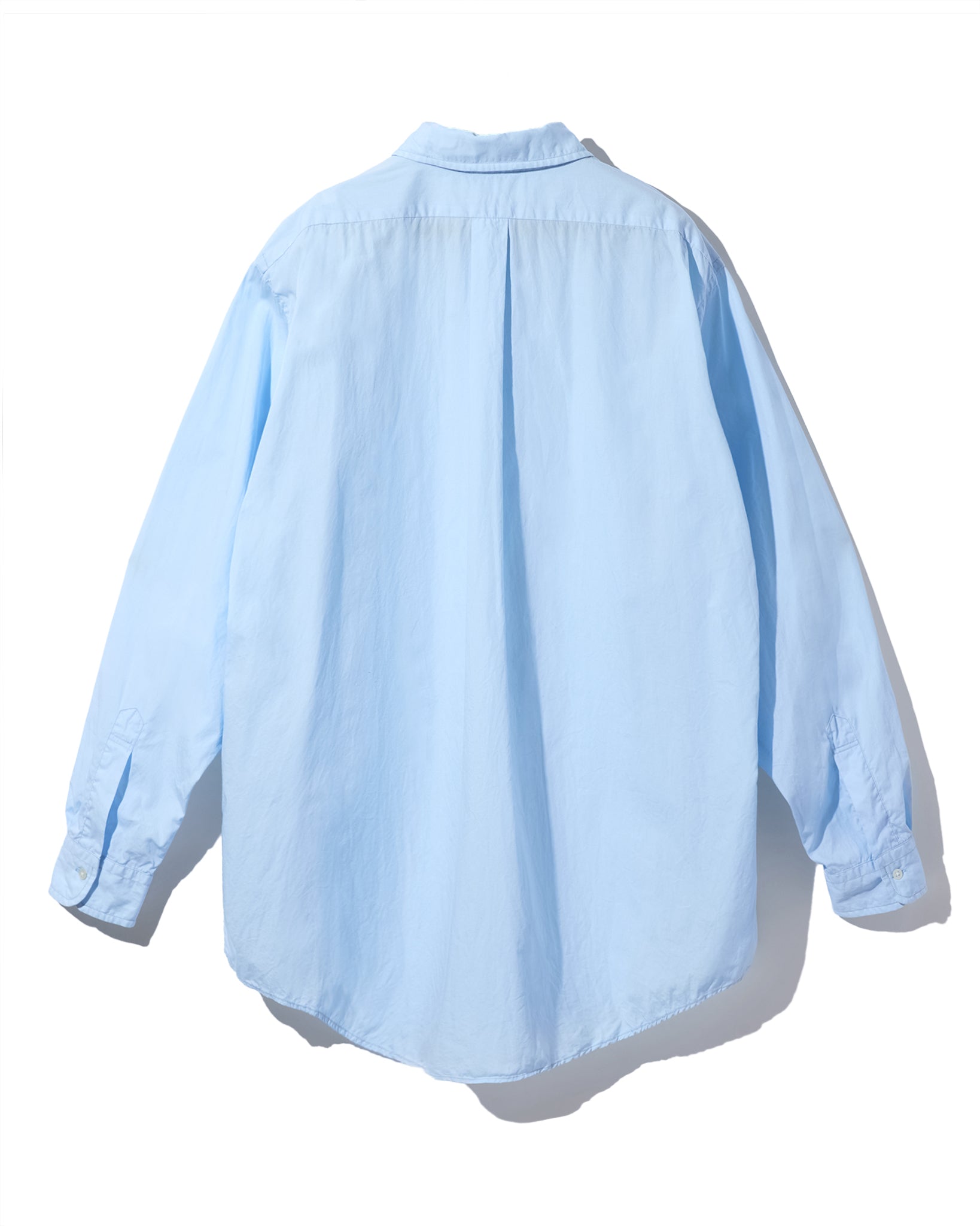 FOUNDOUR COTTON BROAD REGULAR COLLAR SHIRT BLUE（ファウンダコットンブロードレギュラーカラーシャツブルー）｜ONLINE BOUTIQUE（オンラインブティック）
