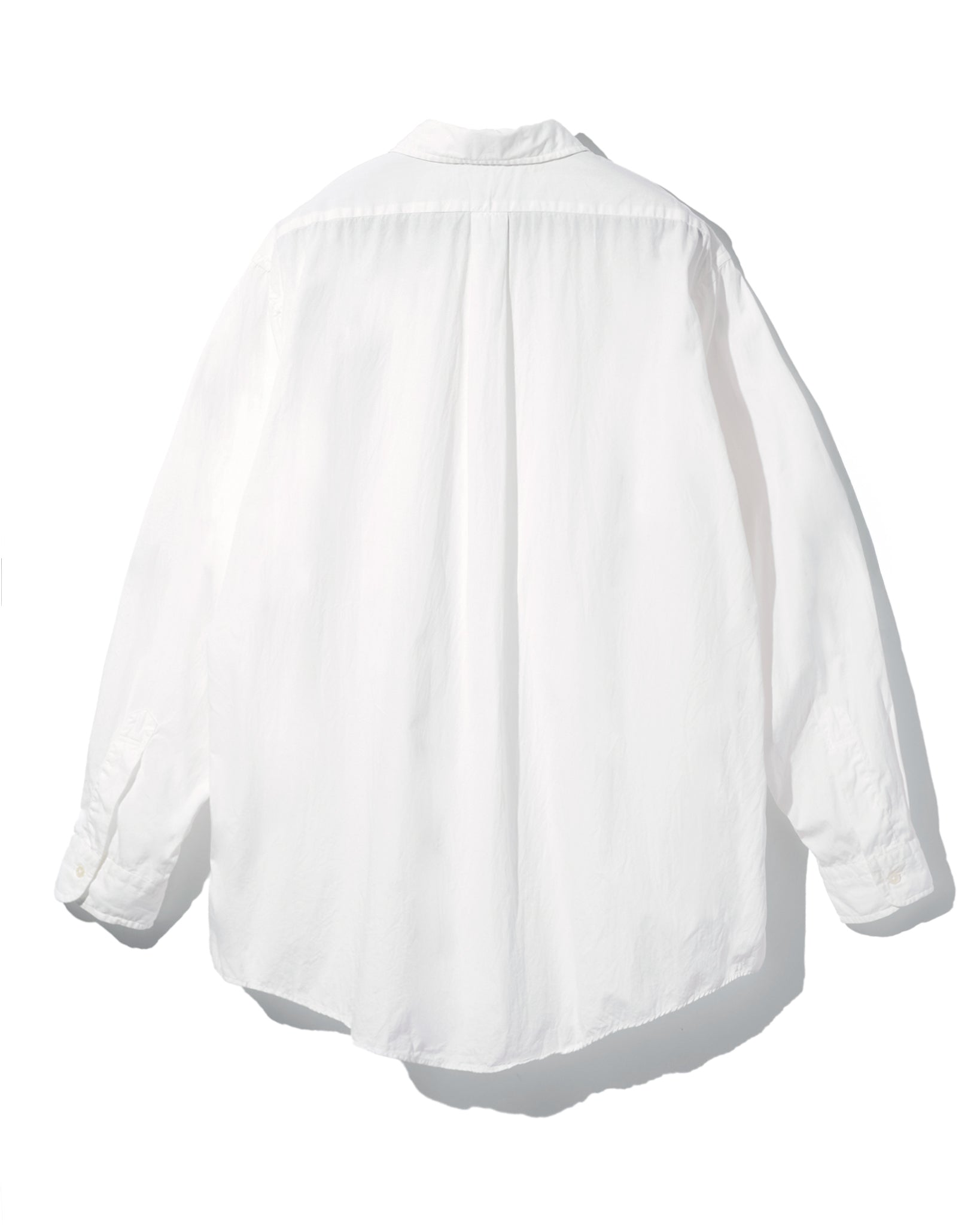 FOUNDOUR COTTON BROAD REGULAR COLLAR SHIRT WHITE（ファウンダコットンブロードレギュラーカラーシャツホワイト）｜ONLINE BOUTIQUE（オンラインブティック）