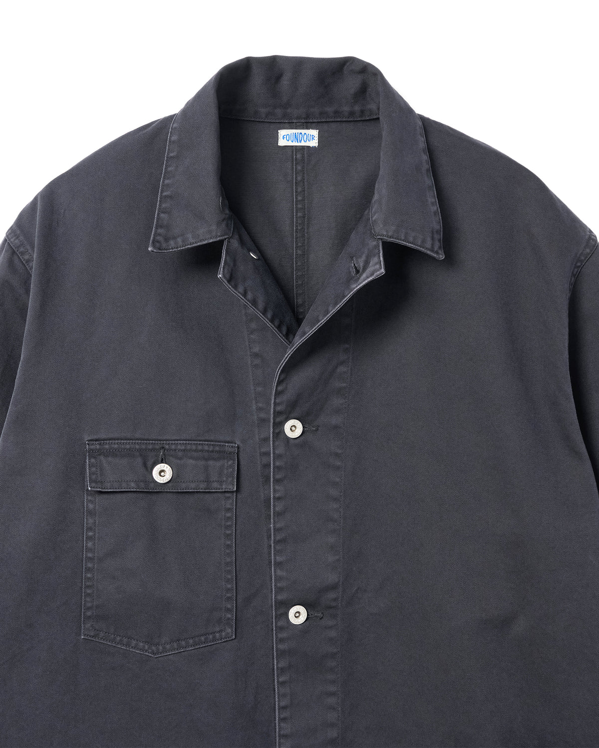 FOUNDOUR COTTON CHINO COVERALL BLACK（ファウンダコットンチノカバーオールブラック）｜ONLINE BOUTIQUE（オンラインブティック）