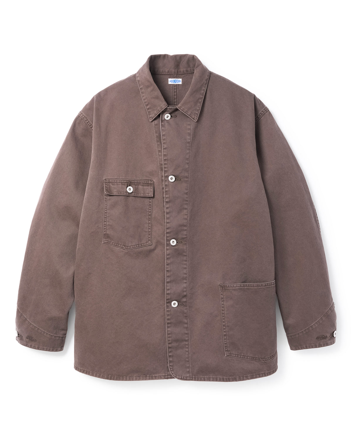 FOUNDOUR COTTON CHINO COVERALL BROWN（ファウンダコットンチノカバーオールブラウン）｜ONLINE BOUTIQUE（オンラインブティック）
