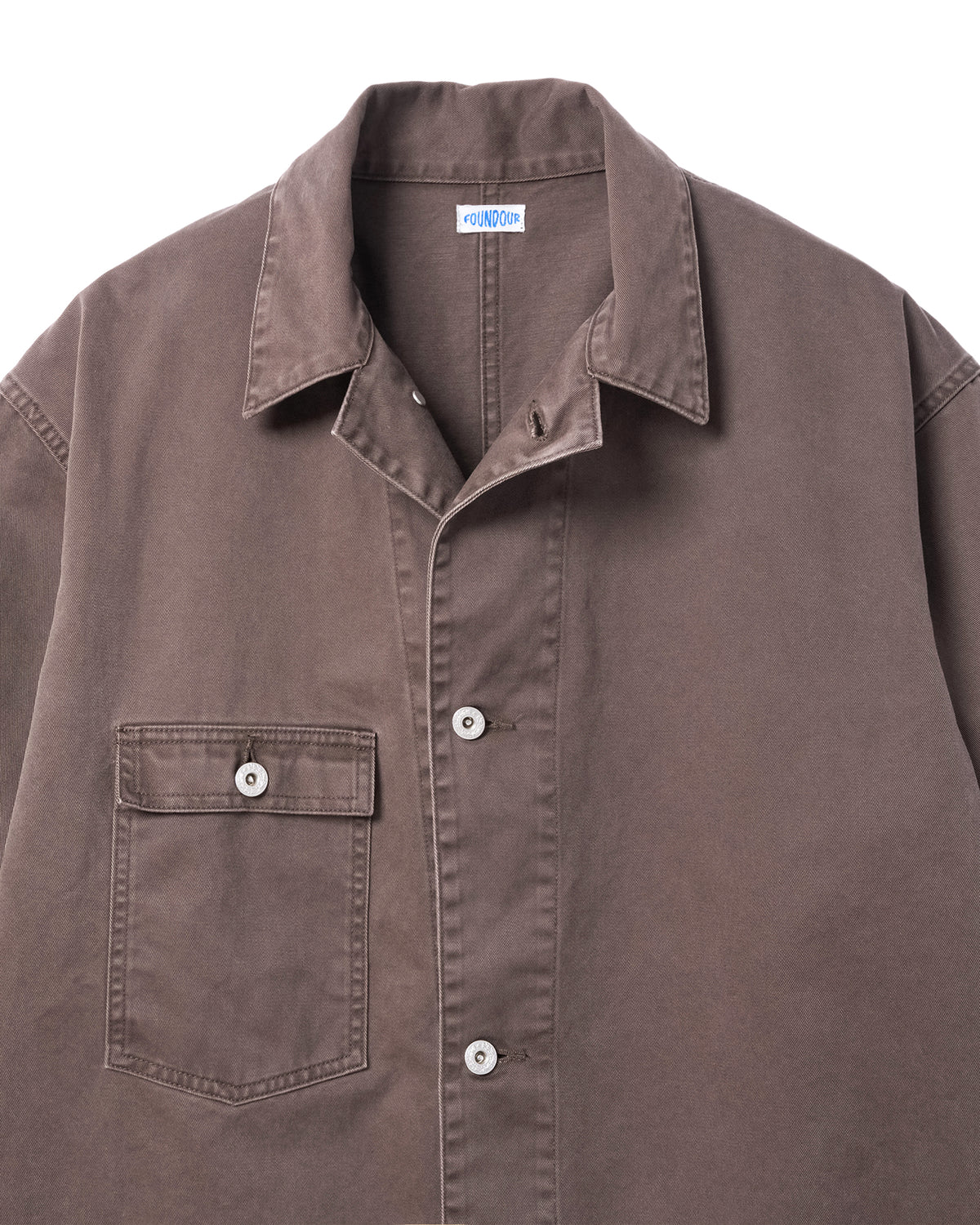 FOUNDOUR COTTON CHINO COVERALL BROWN（ファウンダコットンチノカバーオールブラウン）｜ONLINE BOUTIQUE（オンラインブティック）