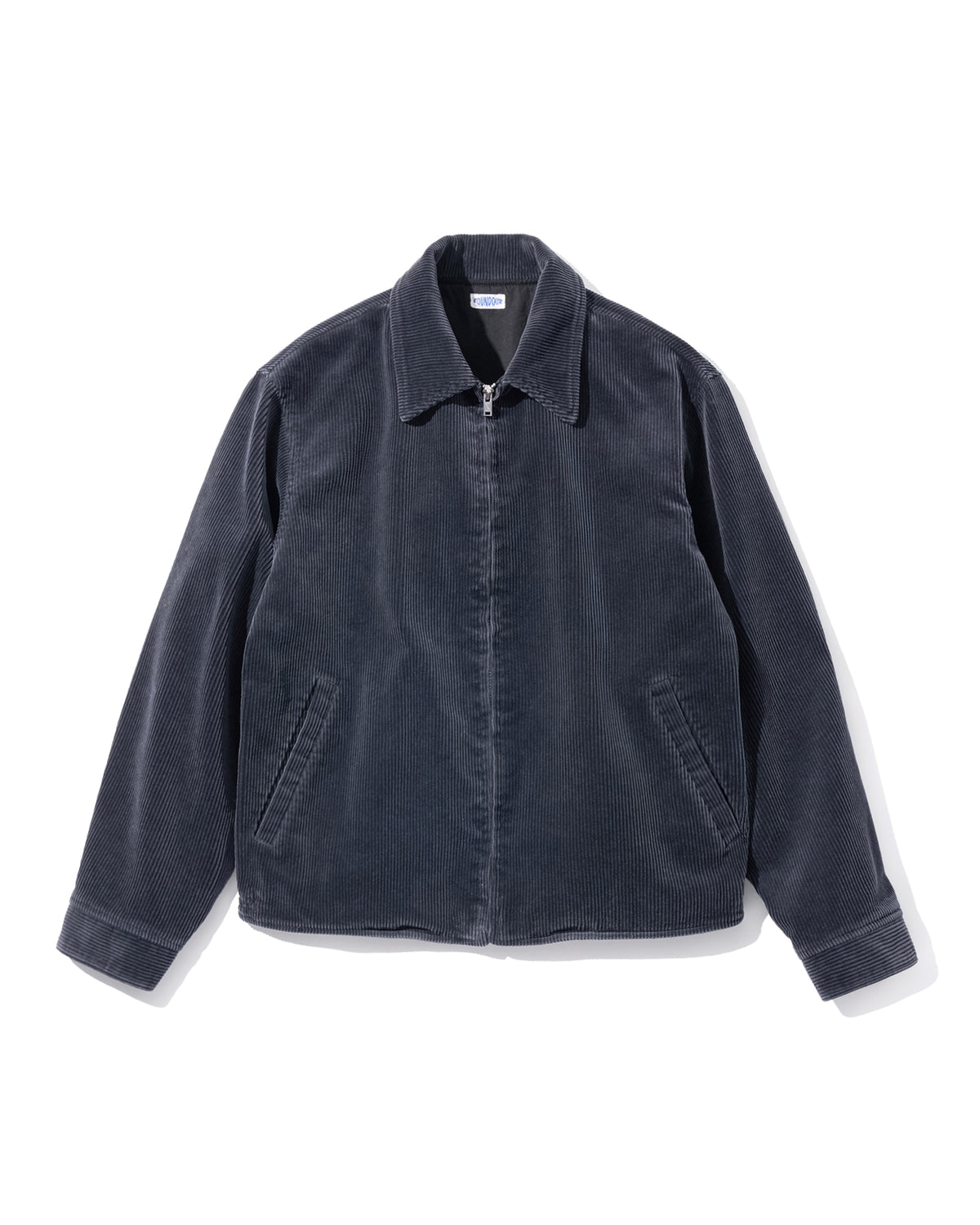FOUNDOUR  COTTON CORDUROY ZIP UP BLOUSON BLACK（ファウンダコットンコーデュロイジップアップブルゾンブラック）｜ONLINE BOUTIQUE（オンラインブティック）