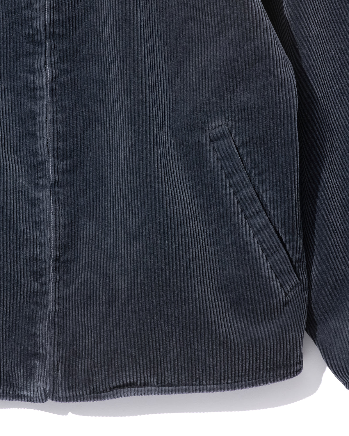 FOUNDOUR  COTTON CORDUROY ZIP UP BLOUSON BLACK（ファウンダコットンコーデュロイジップアップブルゾンブラック）｜ONLINE BOUTIQUE（オンラインブティック）