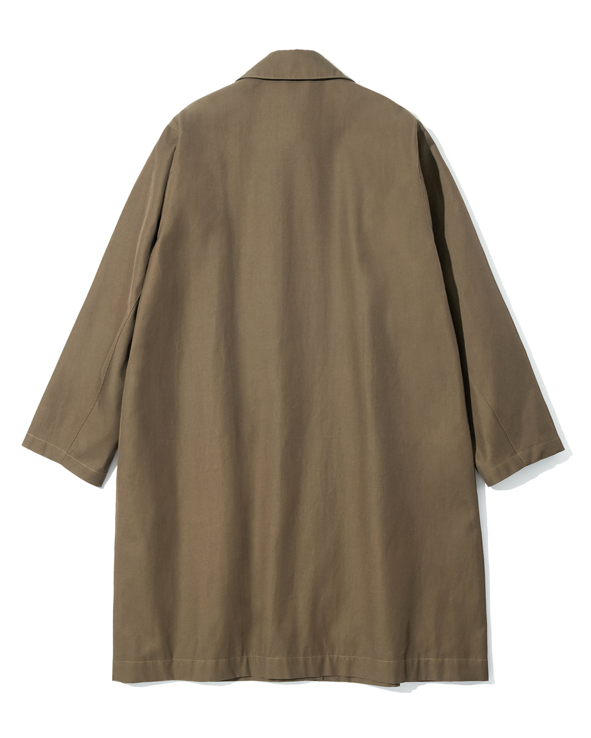 FOUNDOUR COTTON VISCOSE OVERCOAT BROWN（ファウンダコットンビスコースオーバーコートブラウン）｜ONLINE BOUTIQUE（オンラインブティック）