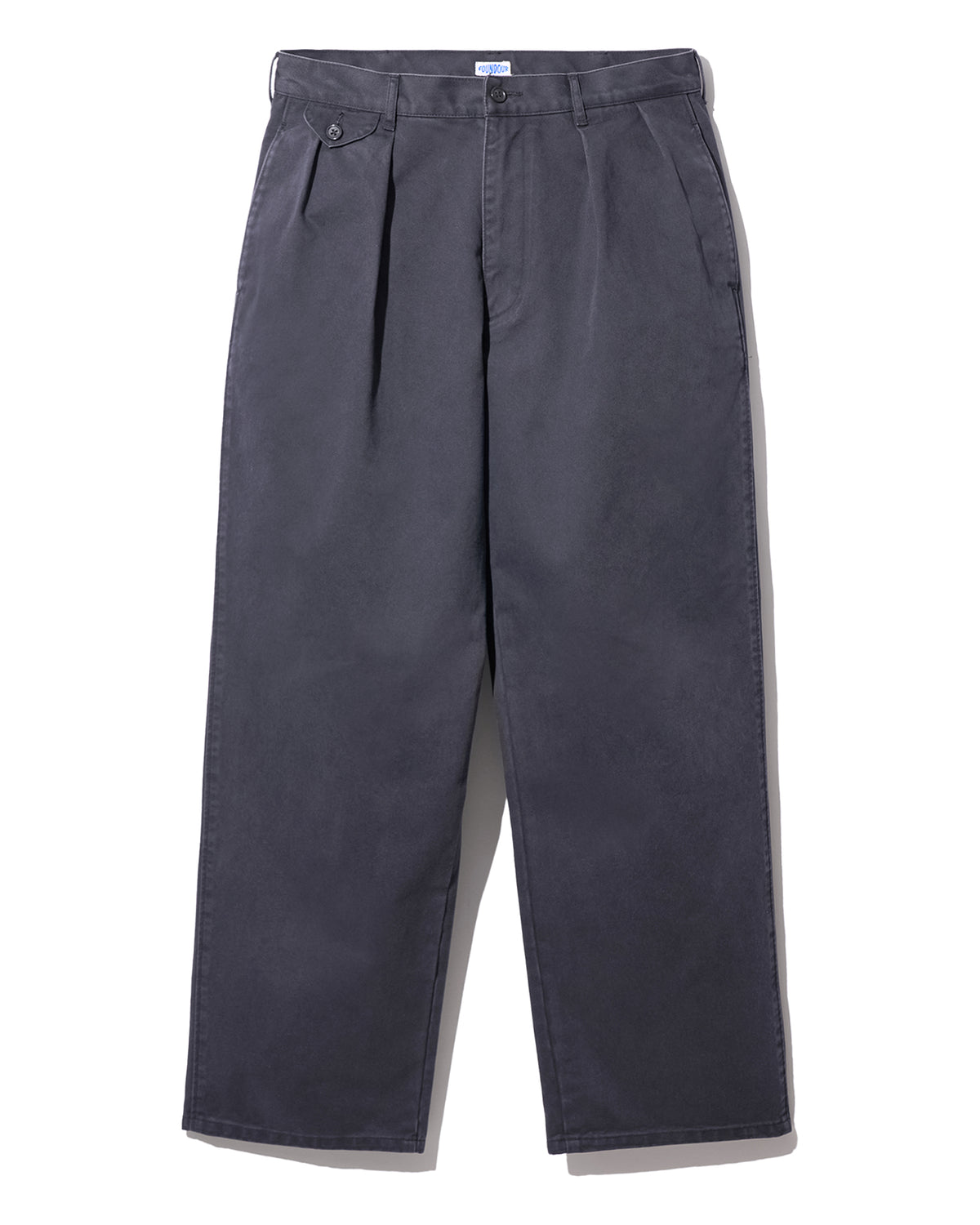 FOUNDOUR COTTON WIDE TUCK CHINOS BLACK（ファウンダコットンワイドチノブラック）｜ONLINE BOUTIQUE（オンラインブティック）