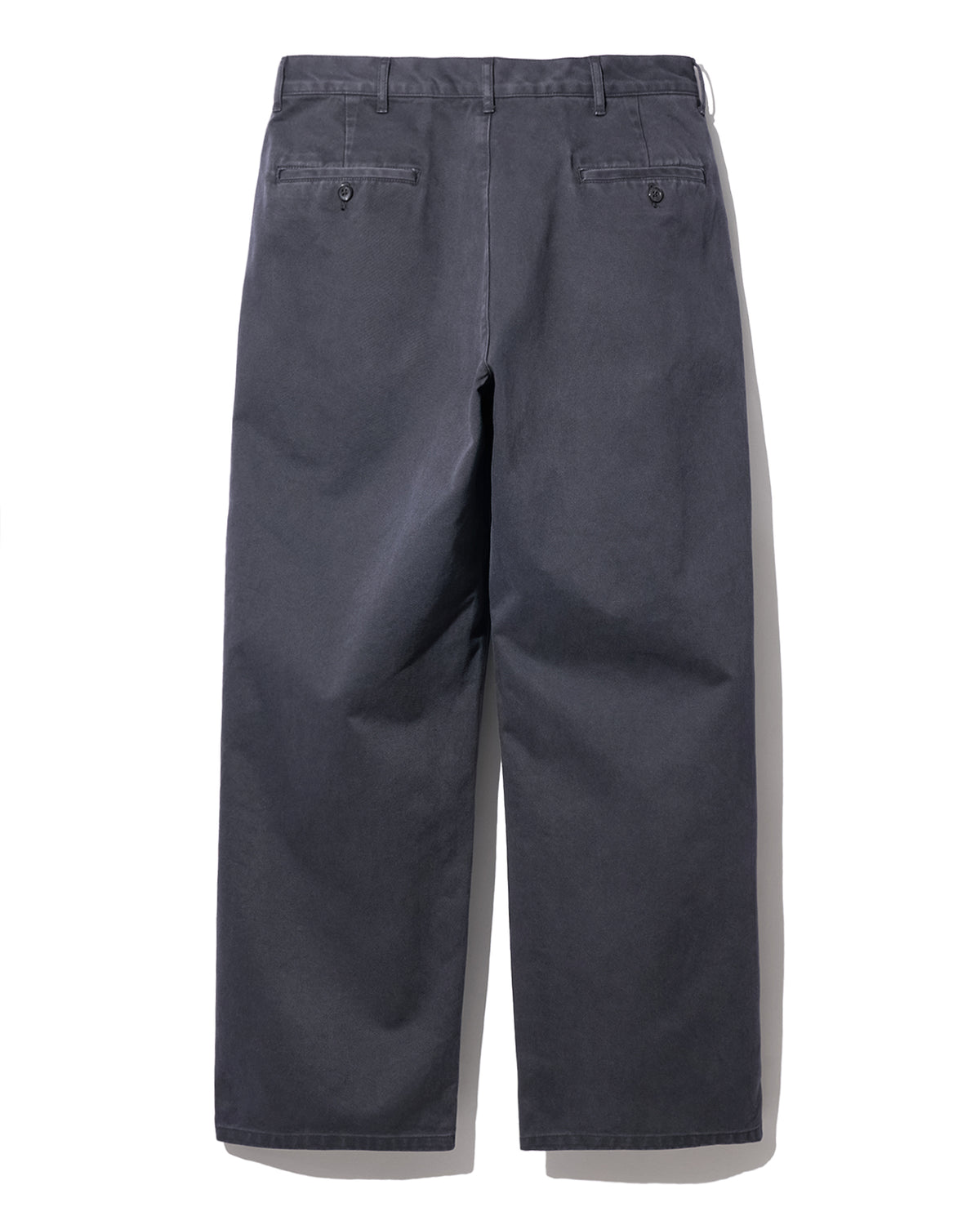 FOUNDOUR COTTON WIDE TUCK CHINOS BLACK（ファウンダコットンワイドチノブラック）｜ONLINE BOUTIQUE（オンラインブティック）