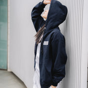 BOUTIQUE ZIP UP HOODIE NAVY（ブティックジップアップフーディーネイビー）｜ONLINE BOUTIQUE（オンラインブティック）
