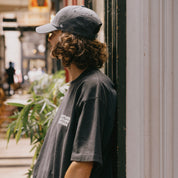 BOUTIQUE TEE GARMENT DYE CHARCOAL（ブティックTシャツガーメントダイチャコール）｜ONLINE BOUTIQUE（オンラインブティック）