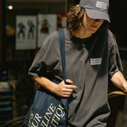 BOUTIQUE TEE GARMENT DYE CHARCOAL（ブティックTシャツガーメントダイチャコール）｜ONLINE BOUTIQUE（オンラインブティック）