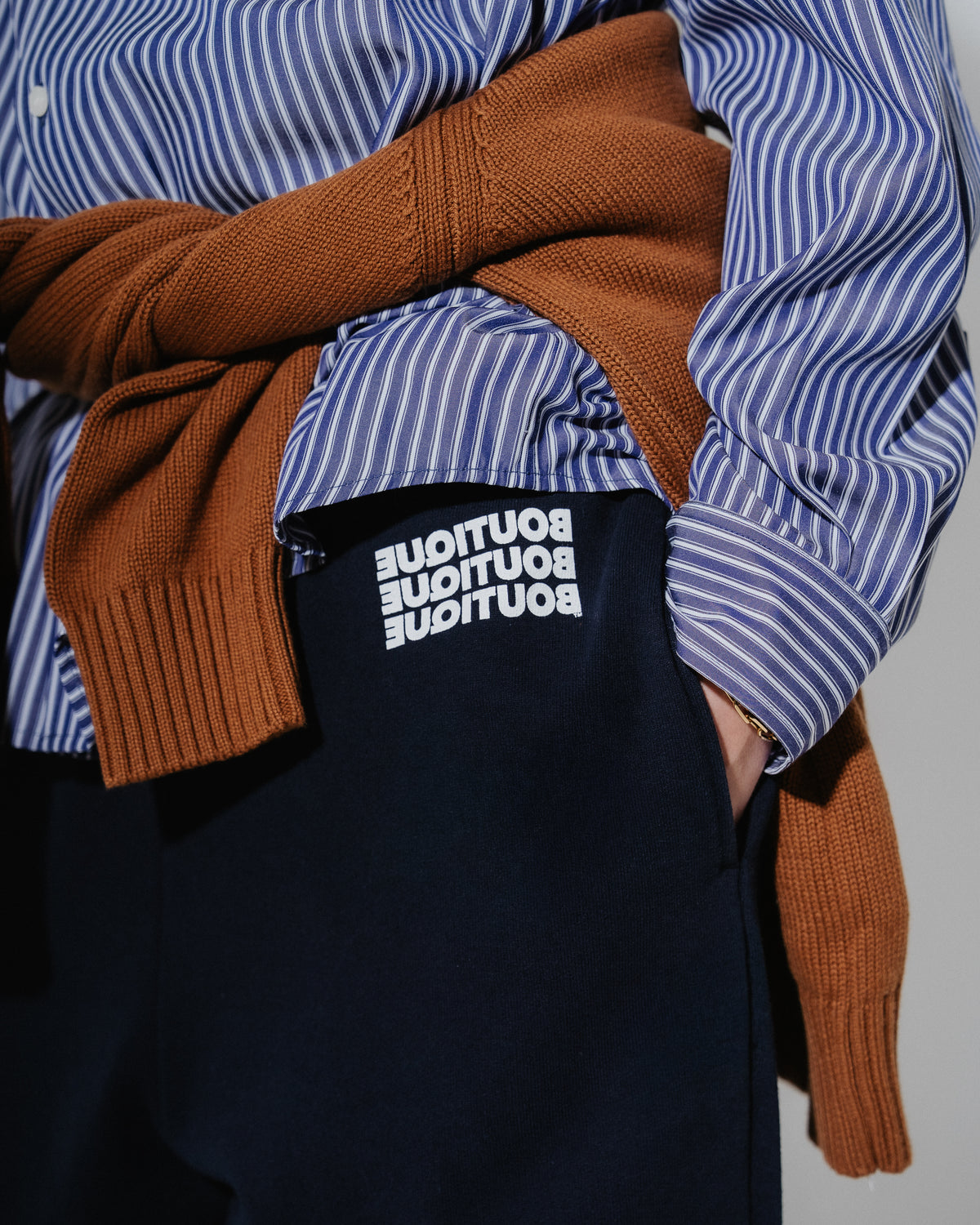 BOUTIQUE SWEAT PANTS NAVY（ブティックスウェットパンツネイビー）｜ONLINE BOUTIQUE（オンラインブティック）