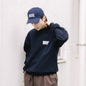 BOUTIQUE CREW NECK SWEAT NAVY（ブティッククルーネックスウェットネイビー）｜ONLINE BOUTIQUE（オンラインブティック）