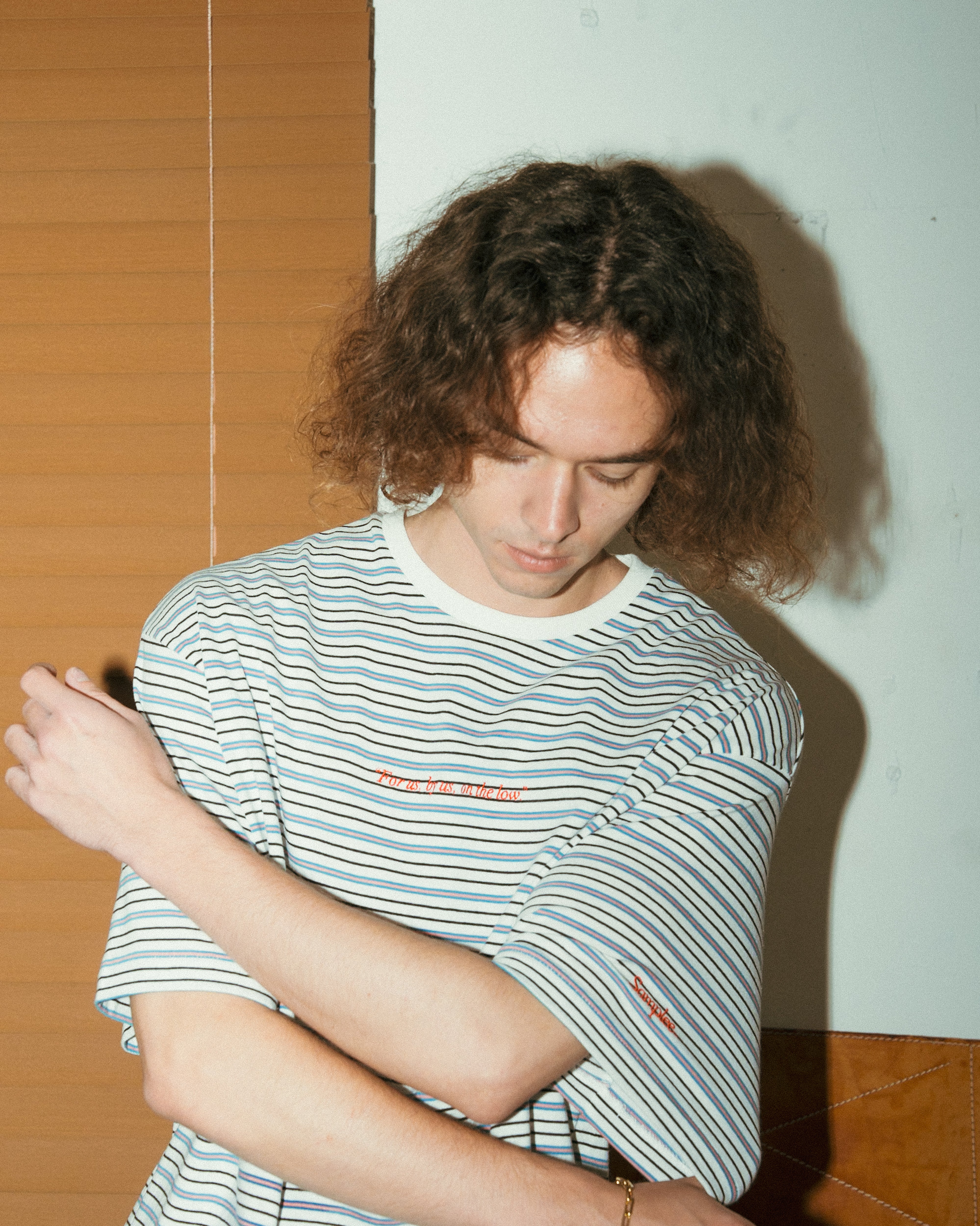 Samplee COTTTON MULTI STRIPE S/S TEE（サンプリー コットンマルチストライプショートスリーブTシャツ）｜ONLINE BOUTIQUE（オンラインブティック）