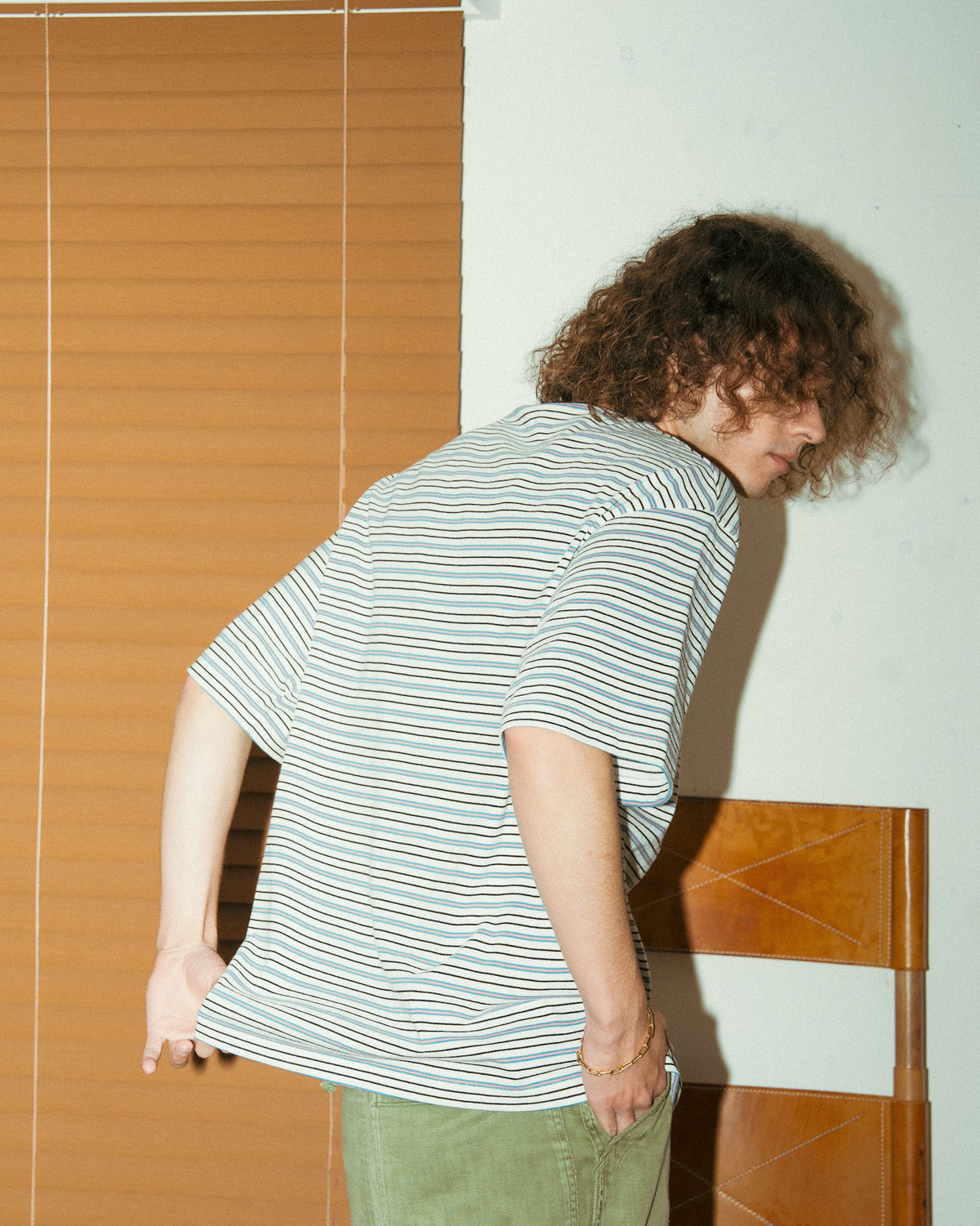 Samplee COTTTON MULTI STRIPE S/S TEE（サンプリー コットンマルチストライプショートスリーブTシャツ）｜ONLINE BOUTIQUE（オンラインブティック）