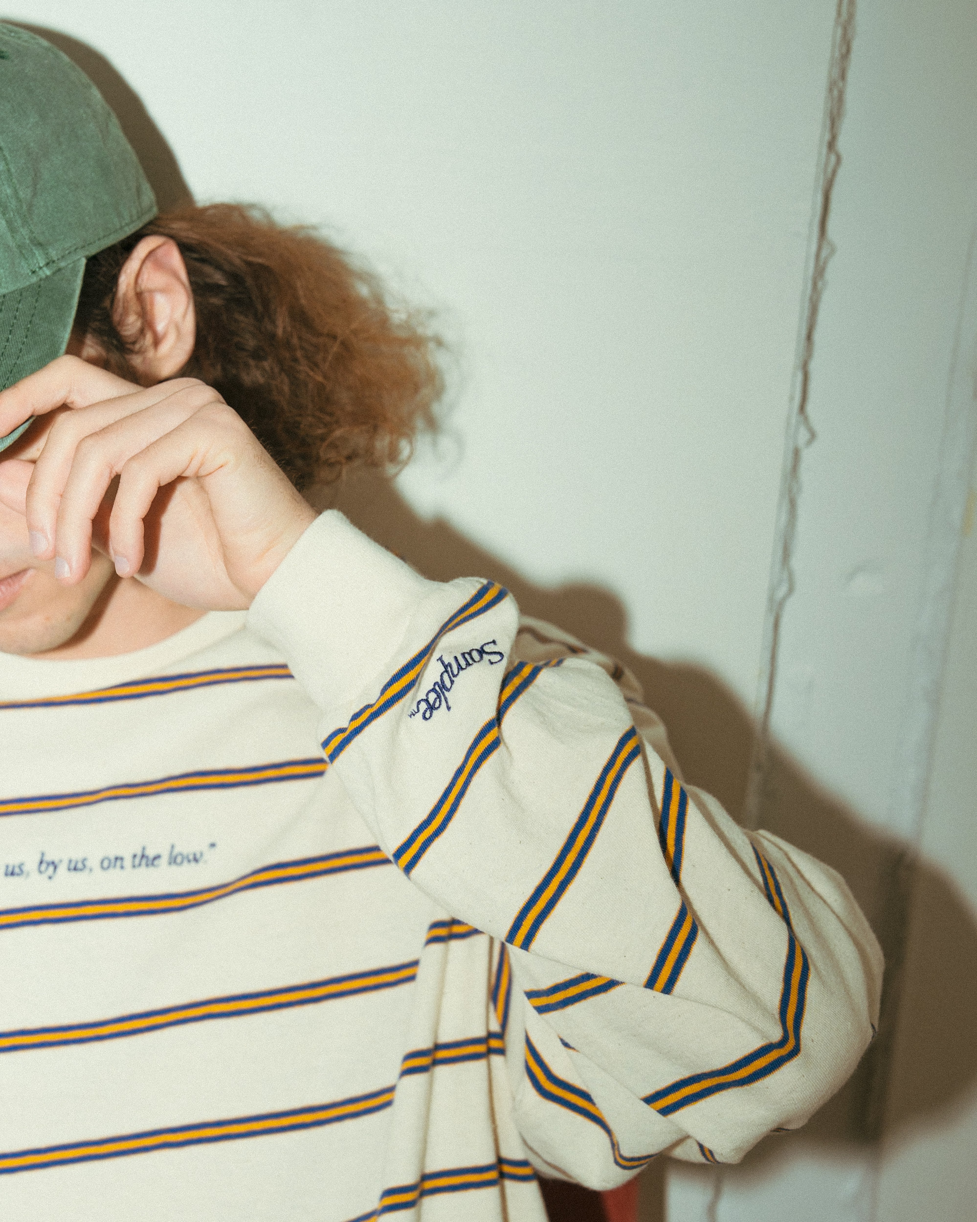 Samplee COTTTON MULTI STRIPE L/S TEE（サンプリー コットンマルチストライプロングスリーブTシャツ）｜ONLINE BOUTIQUE（オンラインブティック）