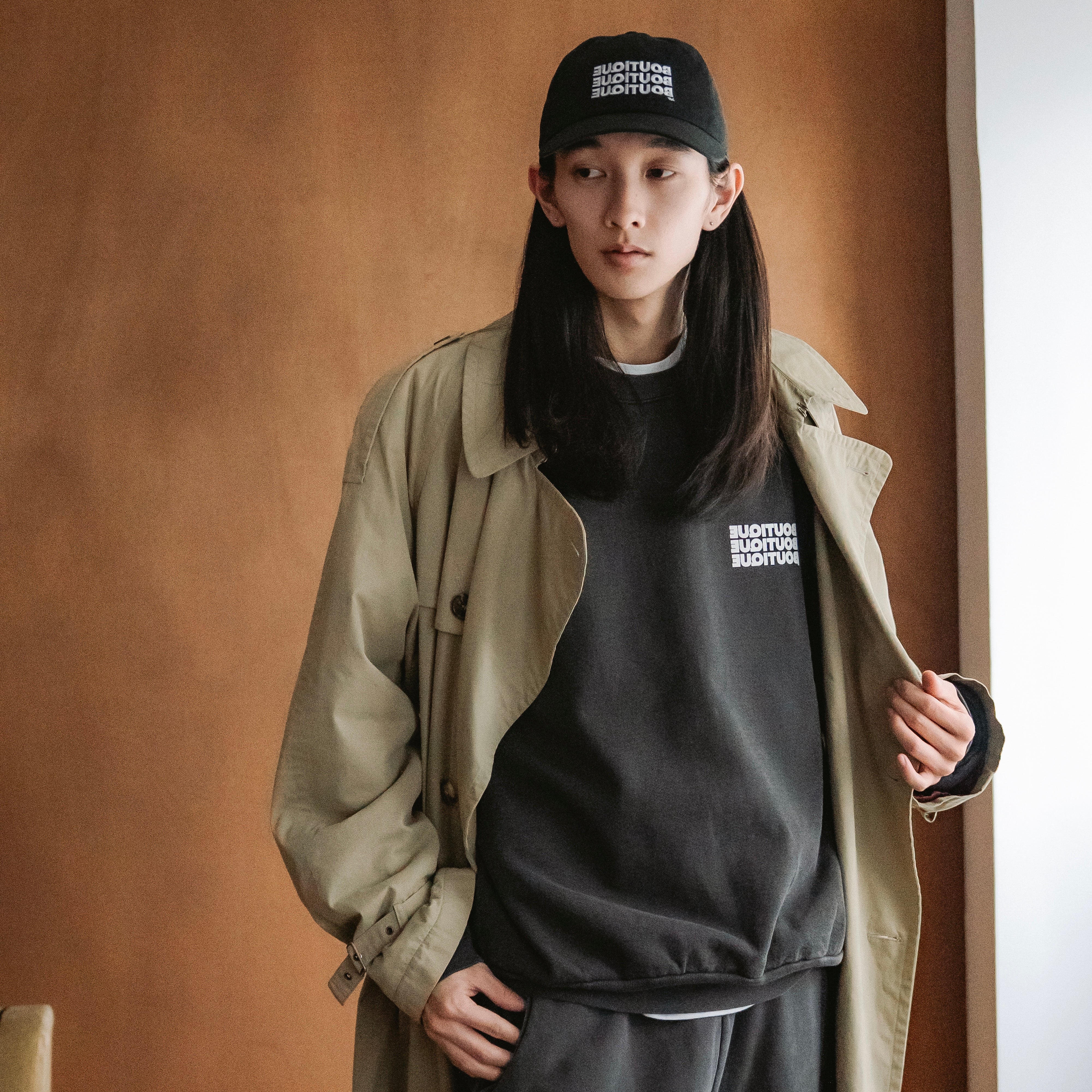 BOUTIQUE キャップ　ブラック BOUTIQUE CAP BLACK（ブティックキャップ ブラック）｜ONLINE BOUTIQUE