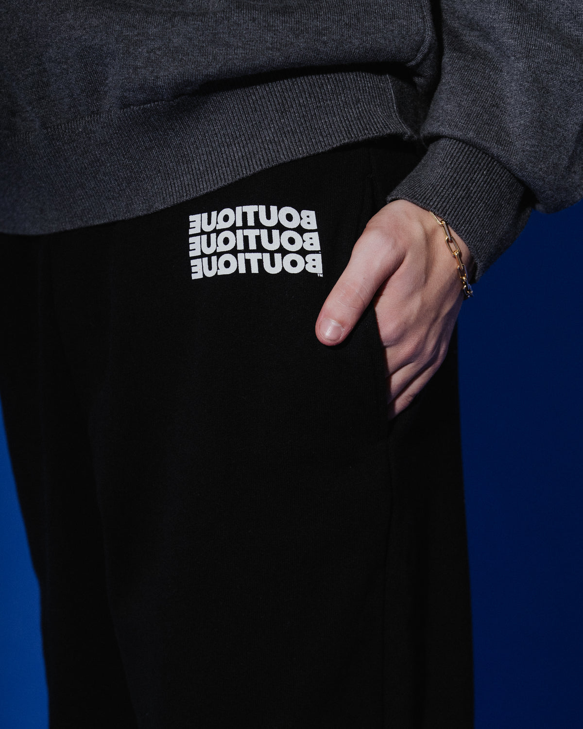 BOUTIQUE SWEAT PANTS BLACK（ブティックスウェットパンツブラック）｜ONLINE BOUTIQUE（オンラインブティック）