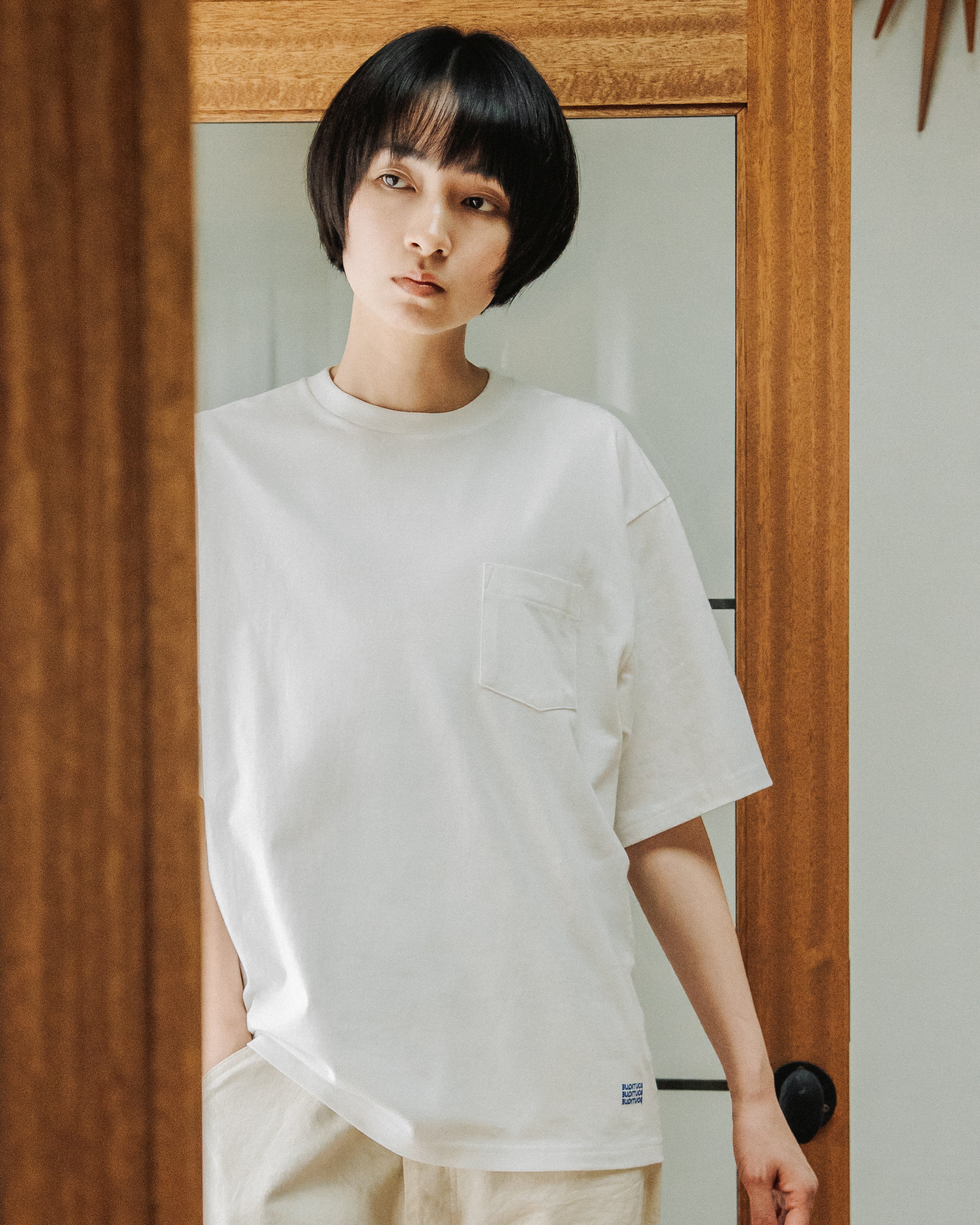 BOUTIQUE × FRUIT OF THE LOOM IT'S OUR DAILY 2PACK TEE WHITE