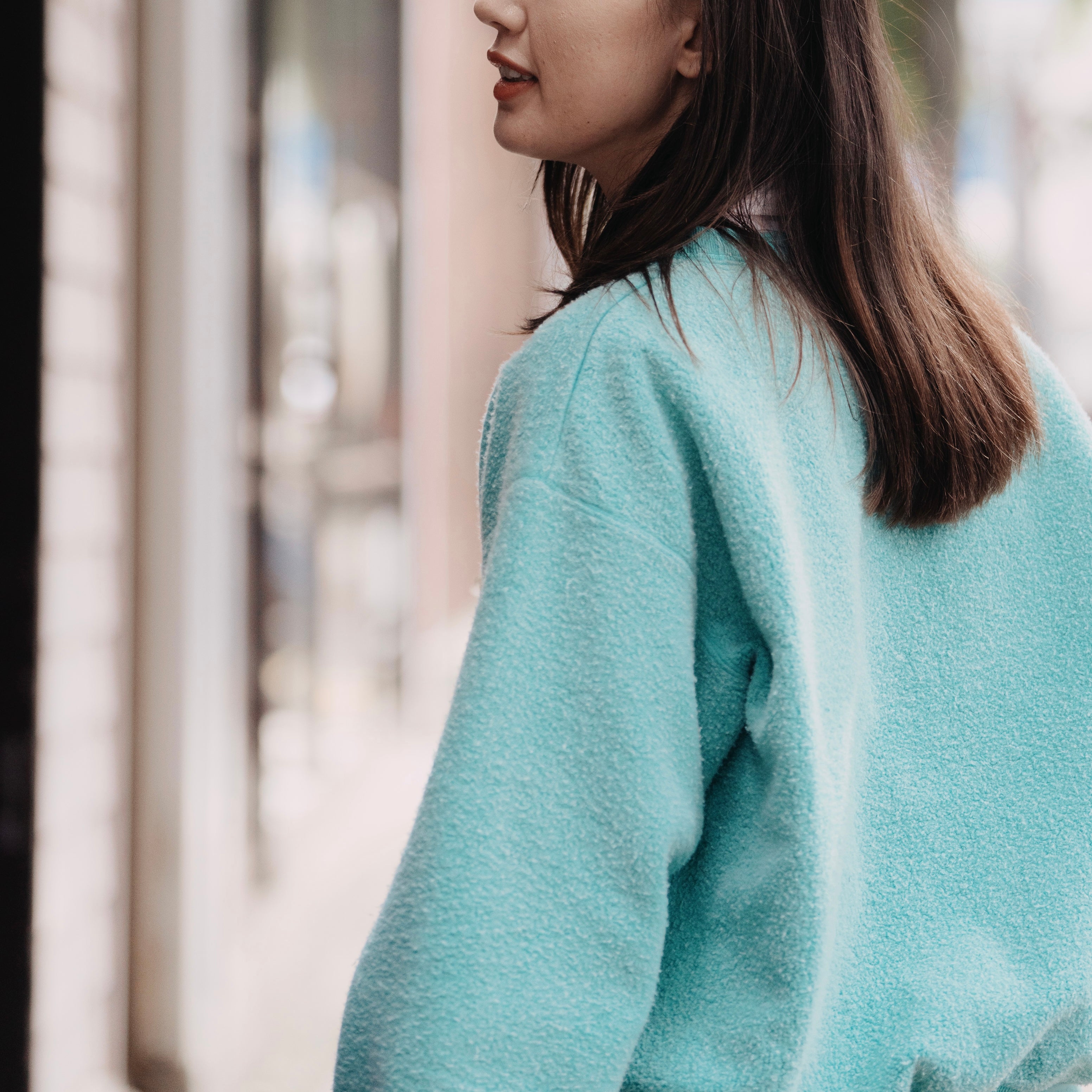 DESCENDANT × BOUTIQUE CREW NECK PIGMENT DYE TEAL（ディセンダント×ブティッククルーネックピグメントダイティール）｜ONLINE BOUTIQUE（オンラインブティック）