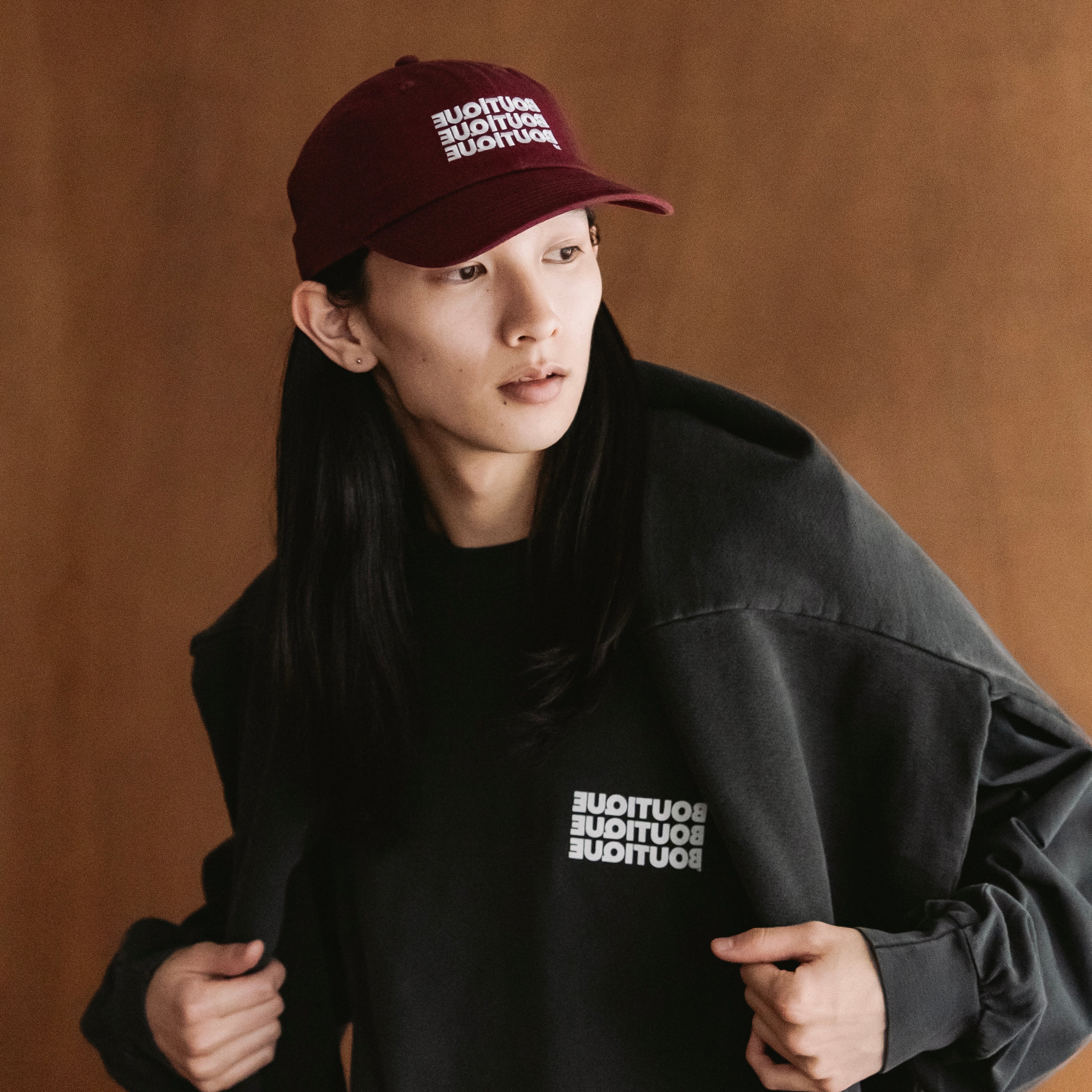 BOUTIQUE CAP BURGUNDY（ブティックキャップ バーガンディー）｜ONLINE BOUTIQUE（オンラインブティック）