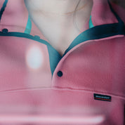 DESCENDANT × BOUTIQUE HUMMING FLEECE PULLOVER PINK（ディセンダント×ブティックハミングフリースプルオーバーピンク）