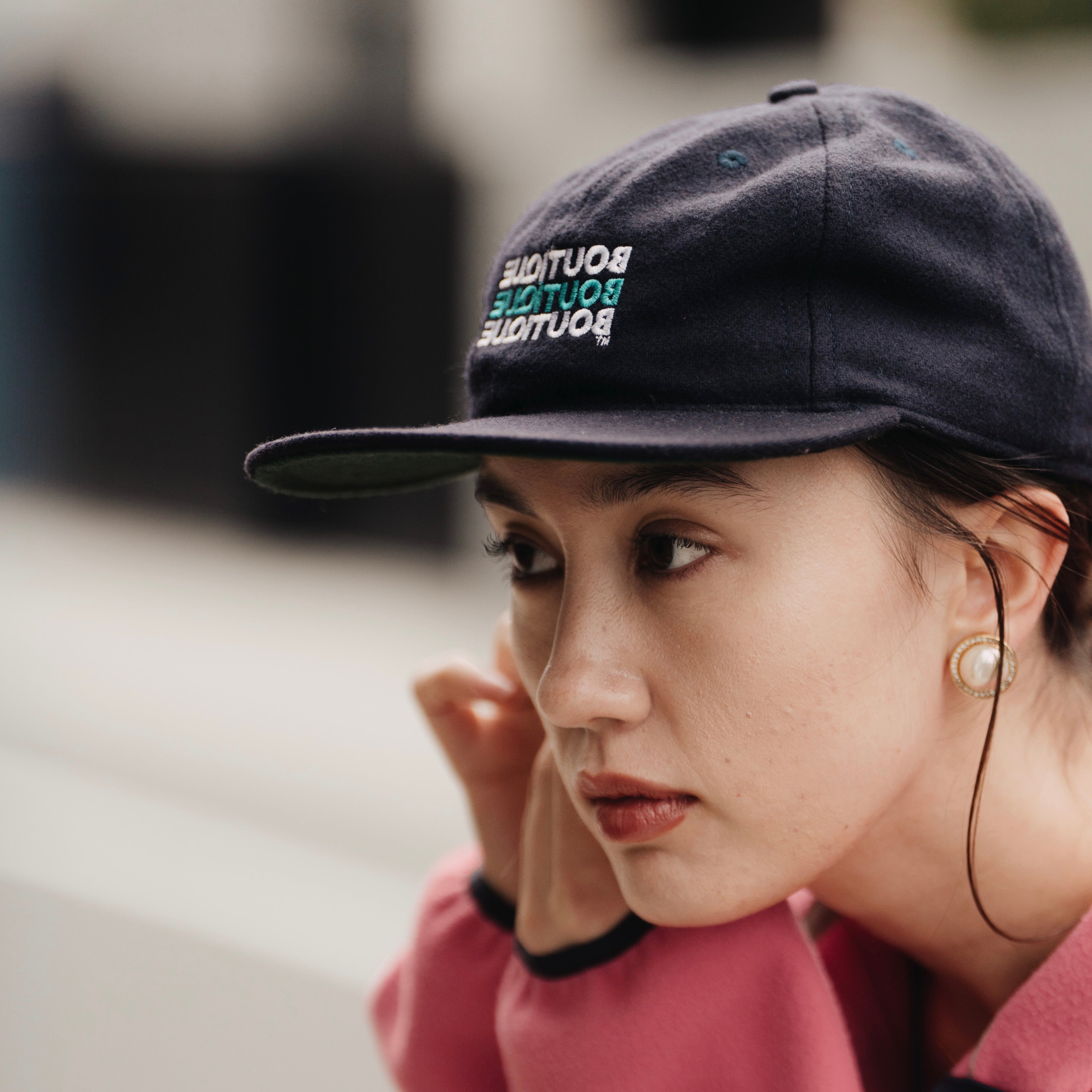 DESCENDANT × BOUTIQUE 6PANEL COOPERSTOWN NAVY（ディセンダント×ブティックシックスパネルクーパーズタウンネイビー）｜ONLINE BOUTIQUE（オンラインブティック）