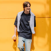 BOUTIQUE SHORT SLEEVE TEE NAVY（ブティックショートスリーブTシャツネイビー）｜ONLINE BOUTIQUE（オンラインブティック）