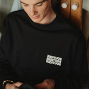 BOUTIQUE LONG SLEEVE TEE BLACK（ブティックロングスリーブTシャツブラック）｜ONLINE BOUTIQUE（オンラインブティック）