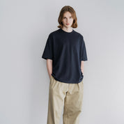 FOUNDOUR COTTON SHORT SLEEVE POCKET TEE NAVY NAVY（ファウンダコットンショートスリーブポケットTシャツネイビー）｜ONLINE BOUTIQUE（オンラインブティック）