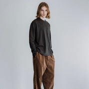FOUNDOUR COTTON LONG SLEEVE POCKET TEE BLACK（ファウンダコットンロングスリーブポケットTシャツブラック）｜ONLINE BOUTIQUE（オンラインブティック）