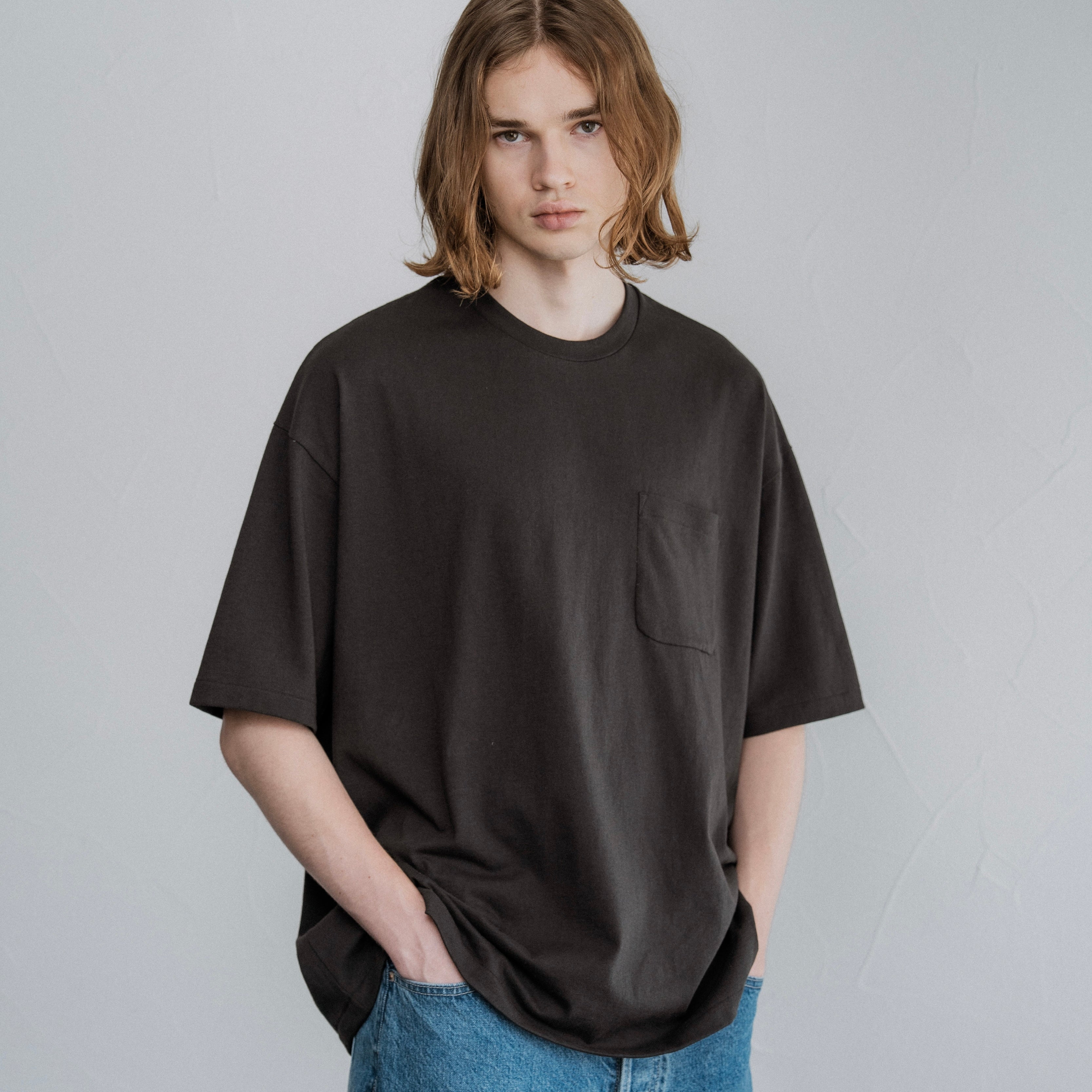 FOUNDOUR COTTON SHORT SLEEVE POCKET TEE BLACK（ファウンダコットンショートスリーブポケットTシャツブラック）｜ONLINE BOUTIQUE（オンラインブティック）