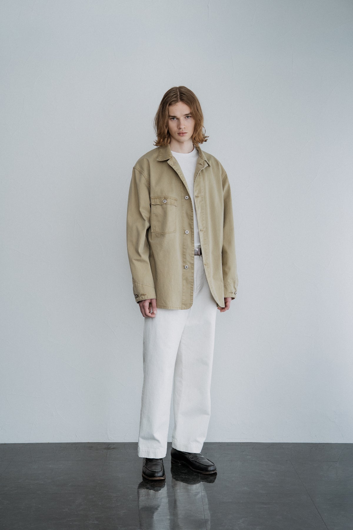 FOUNDOUR COTTON CHINO COVERALL BEIGE（ファウンダコットンチノカバーオールベージュ）｜ONLINE BOUTIQUE（オンラインブティック）