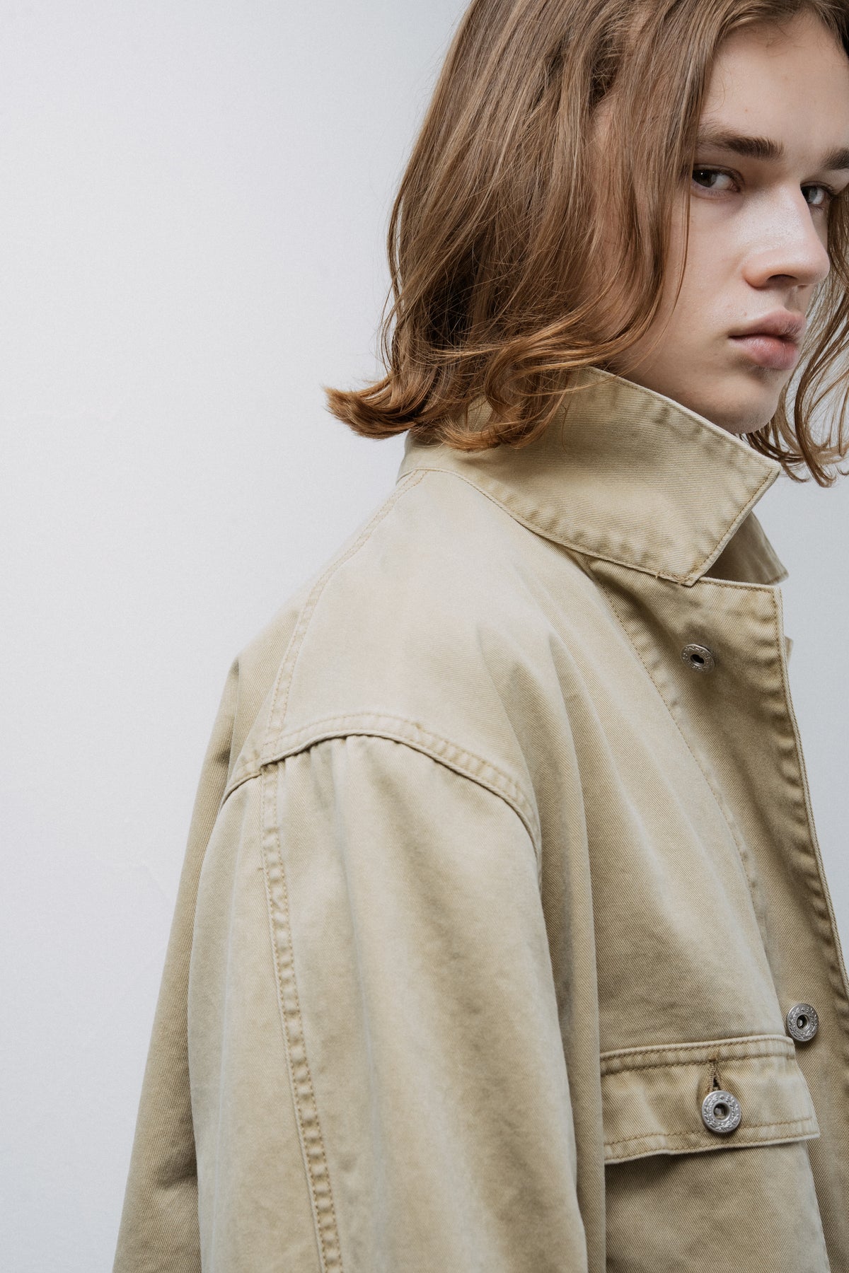 FOUNDOUR COTTON CHINO COVERALL BEIGE（ファウンダコットンチノカバーオールベージュ）｜ONLINE BOUTIQUE（オンラインブティック）