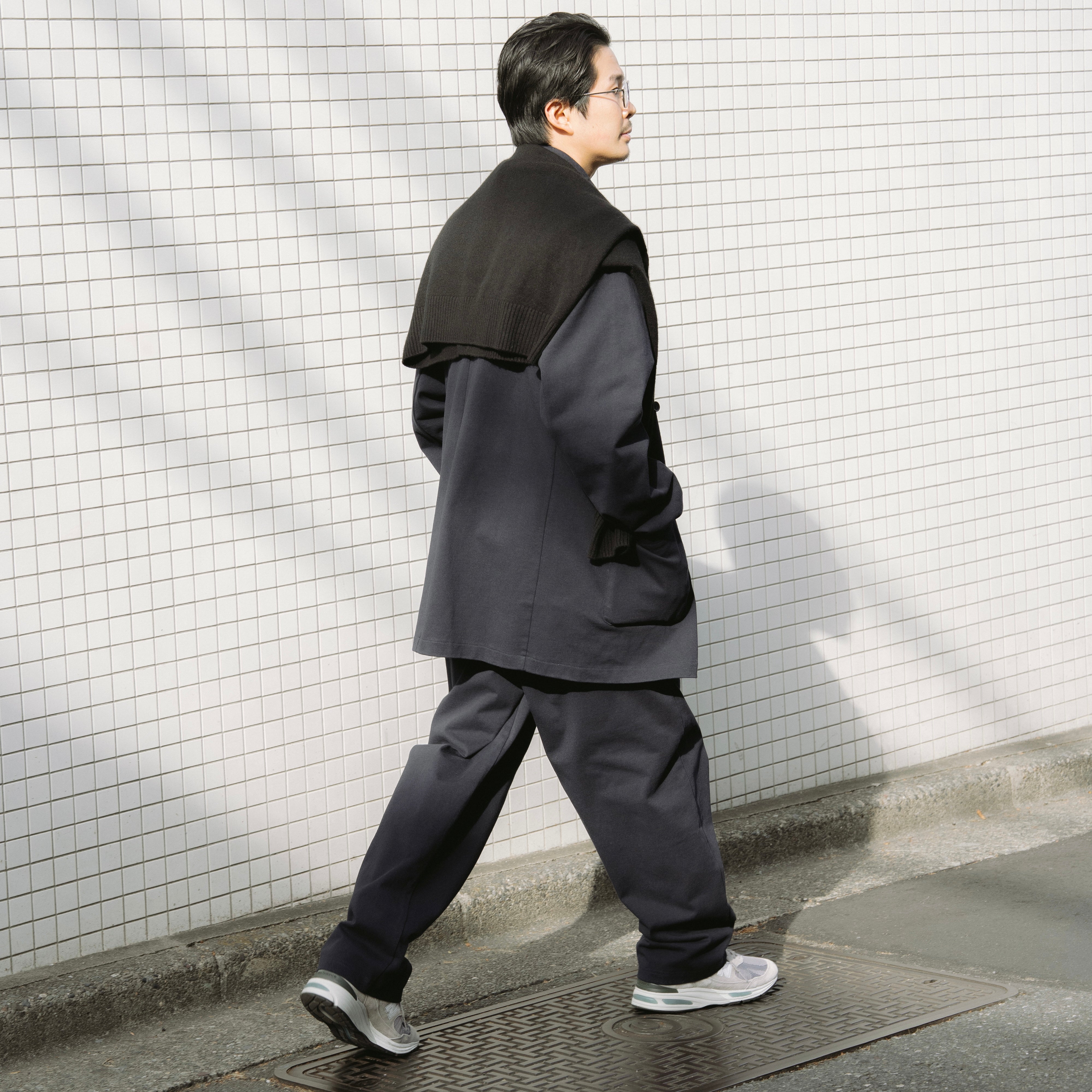 FRUIT OF THE LOOM ATHLETIC FORMAL DOUBLE SUIT NAVY（フルーツオブザ