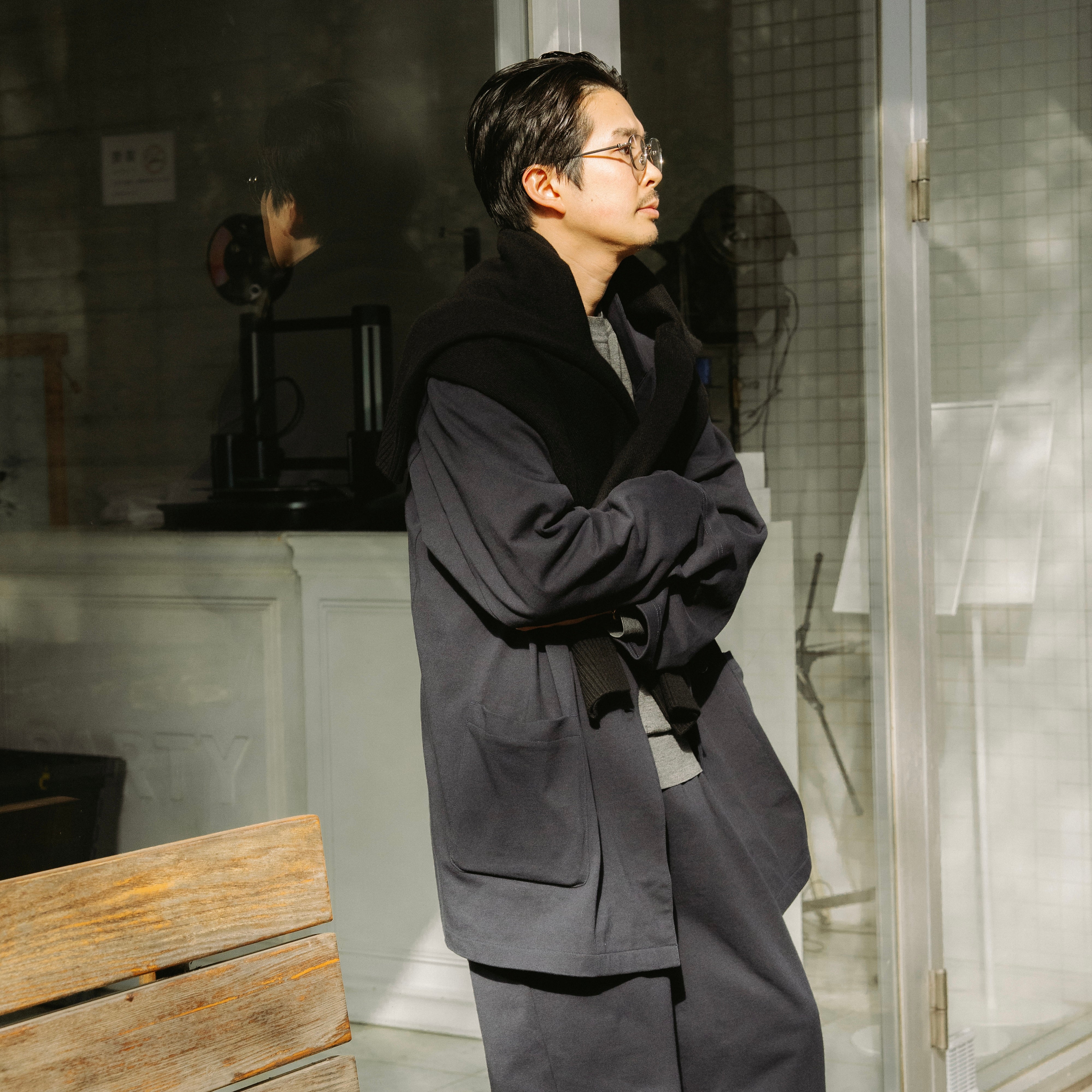 FRUIT OF THE LOOM ATHLETIC FORMAL DOUBLE SUIT NAVY（フルーツオブザ