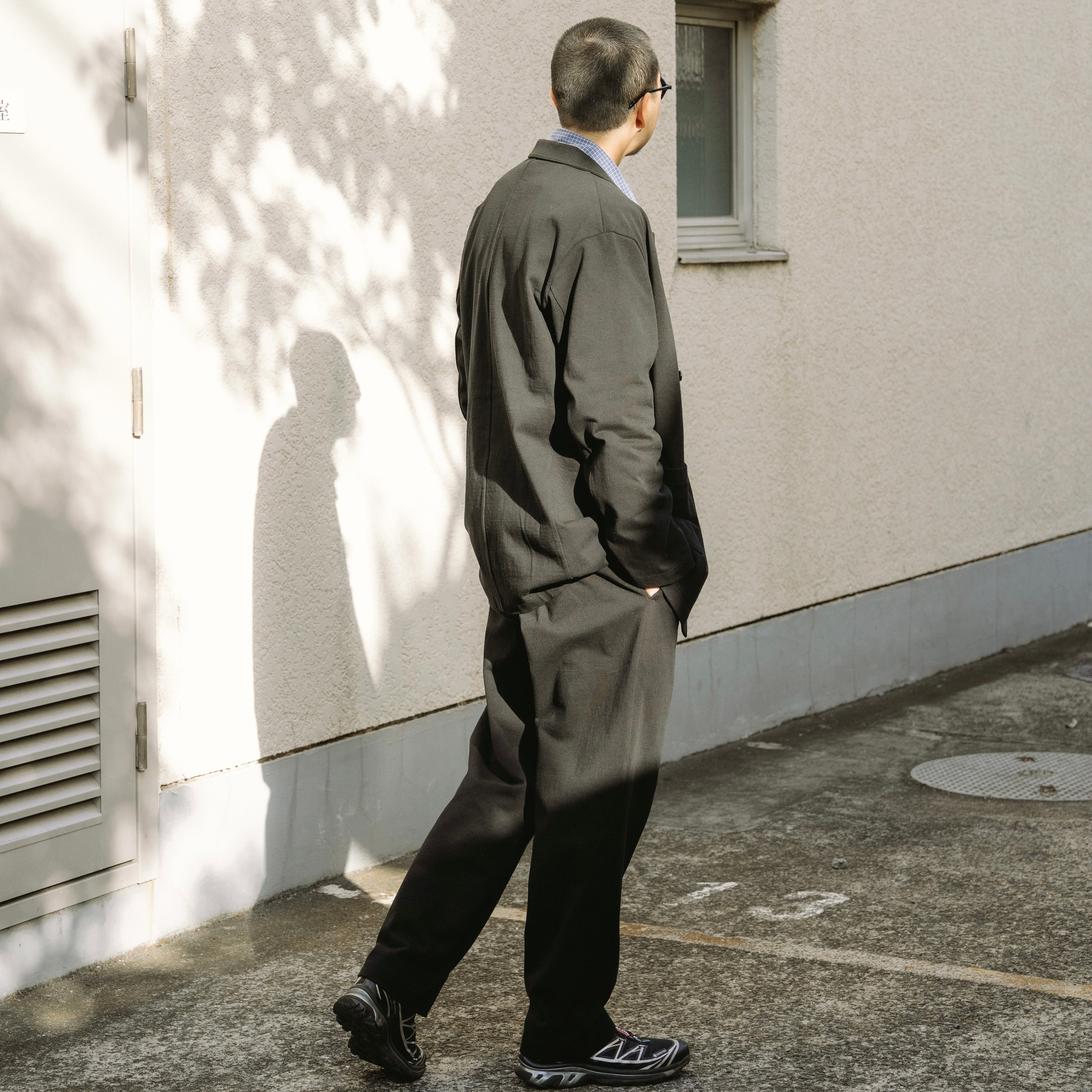 FRUIT OF THE LOOM ATHLETIC FORMAL DOUBLE SUIT BLACK（フルーツオブザルームアスレチックフォーマルダブルスーツブラック）｜ONLINE BOUTIQUE（オンラインブティック）